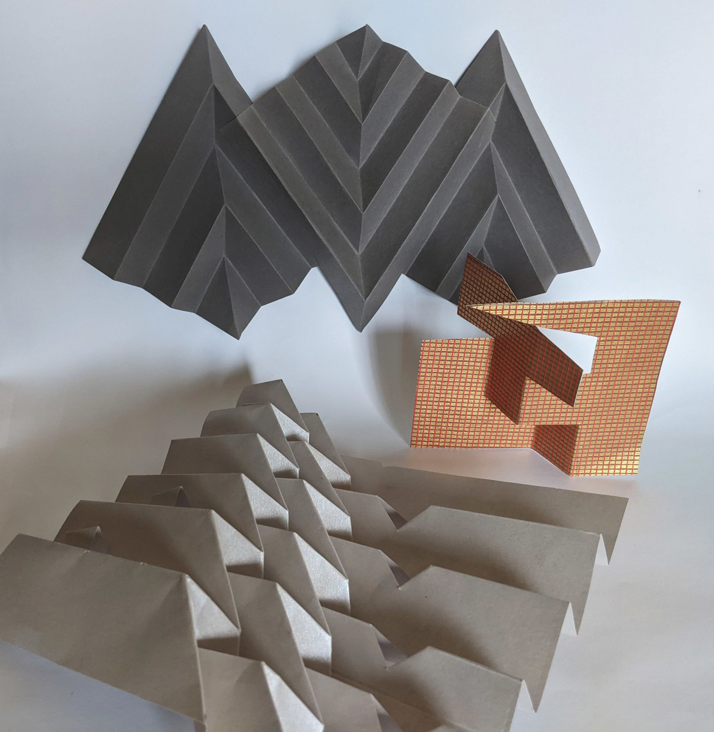 Pleating and Edge Release by Paula Krieg (2021)
