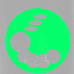 grey book cover with day-glow green circle