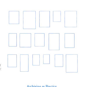 white book cover with blue text and 16 rectangles