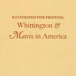 tan book cover with letterpress printed title in center
