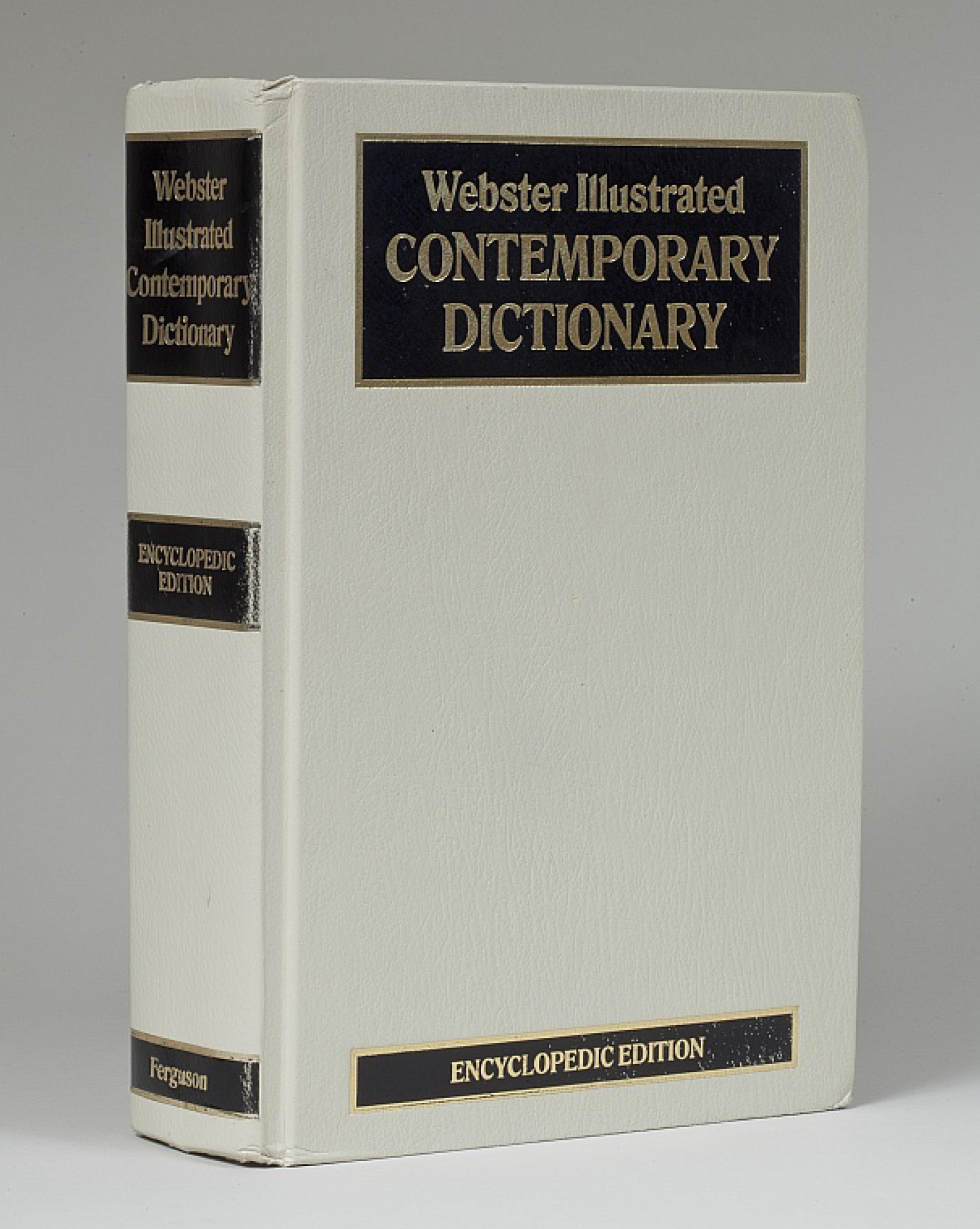 white websters dictionary