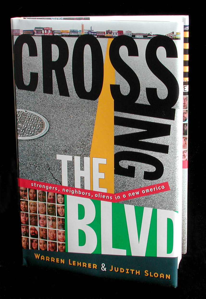 Crossing the Blvd text on book cover