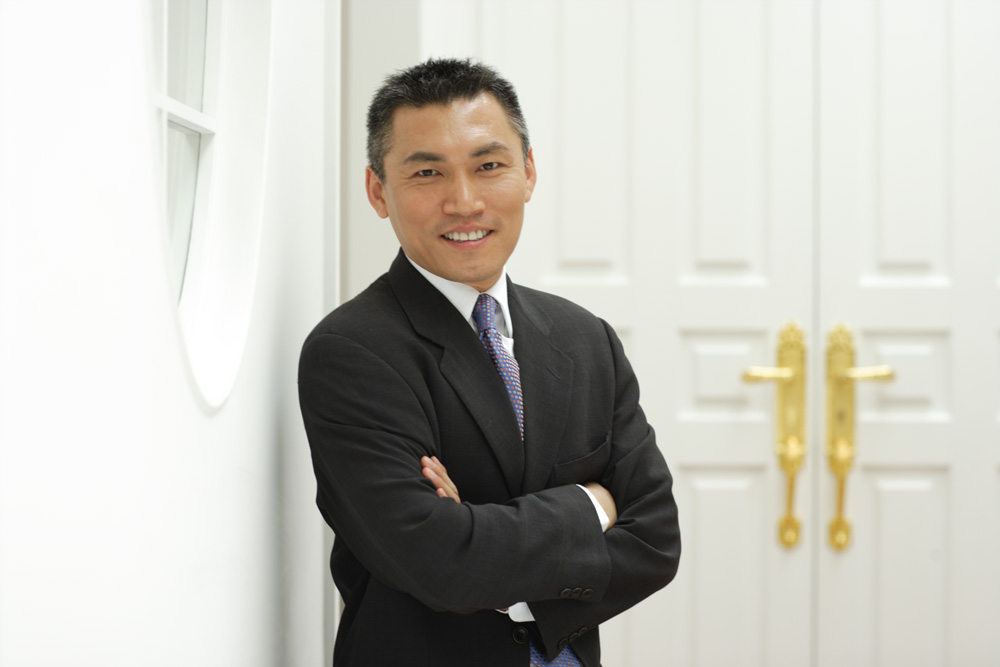 Chinese man in suit